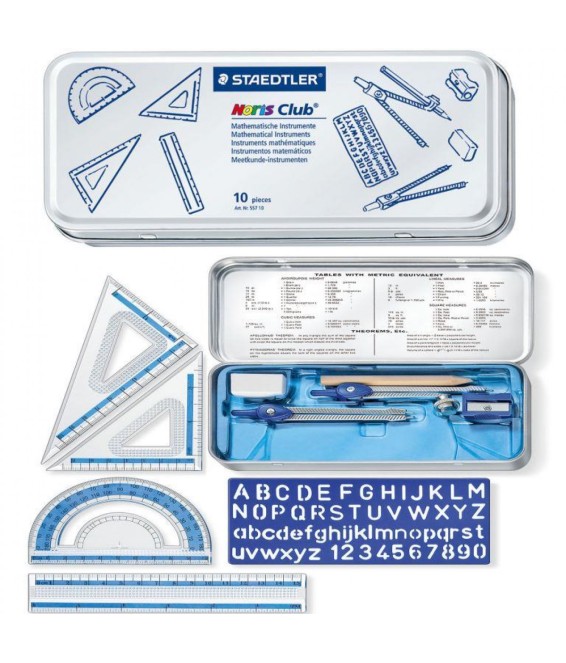 Maths Set Staedtler 10 pc