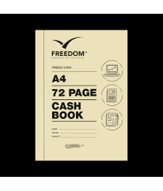 Acc Bks 72pg A4 Cash Book