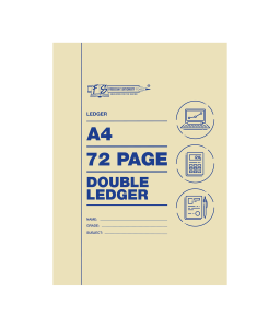 Acc Bks 72pg A4 Ledger