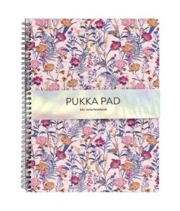 Notebook A4 Pukka Pad Spiral Bloom Cream