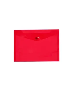 Button Envelope Meeco A5 Red