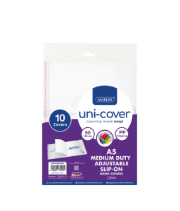 Book Covers A5 Slip-On 50mic 10's