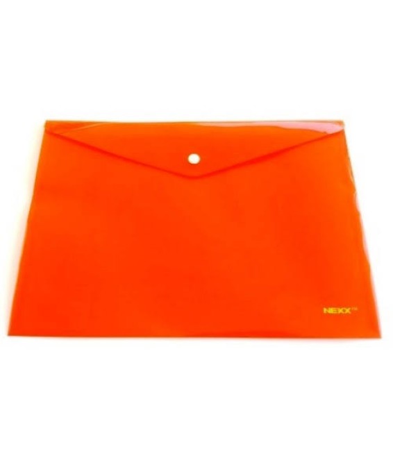 Button Envelope NEXX with stud Orange