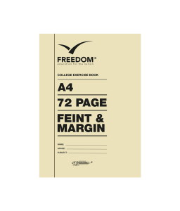 College Exercise A4 72pg F/M