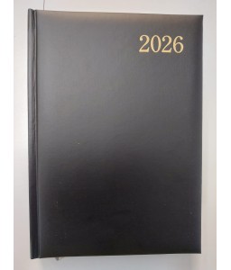Diary 2026 A5 PAD Black
