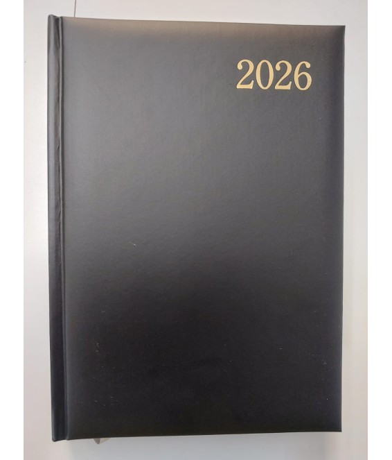 Diary 2026 A5 PAD Black