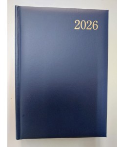 Diary 2026 A5 PAD Navy Blue