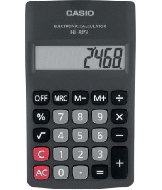 Calculator Casio HL-815 8x digit Black