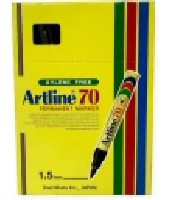 Marker Perm Artline 70 Bullet Black