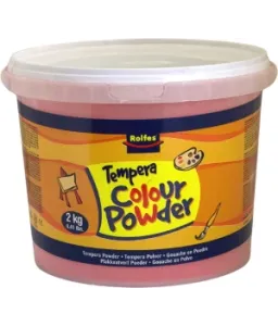 Powder Paint 2kg Bucket Red