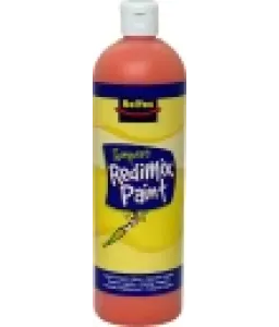 Paint Tempera Redimix 500ml Brill Red