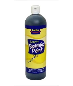 Paint Tempera Redimix 500ml Black