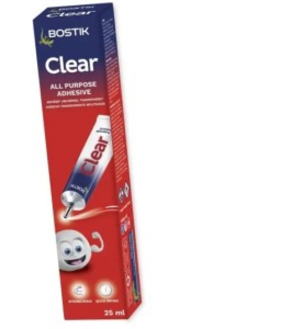 Glue Bostik Clear Adhesive 25ml