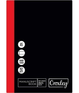 Manuscript A5 192pg F/M Croxley