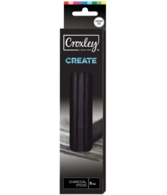 Charcoal Sticks Croxley 10's asst
