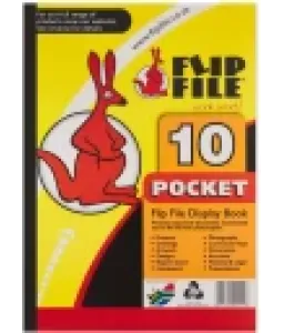 Flip File A4 Kangaroo 10pg