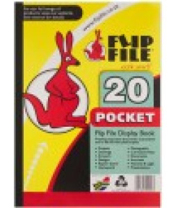 Flip File A4 Kangaroo 20pg