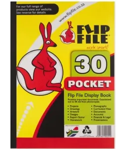 Flip File A4 Kangaroo 30pg