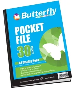 Flip File A4 Butterfly 30pg