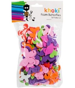 Butterflies Foam Khoki