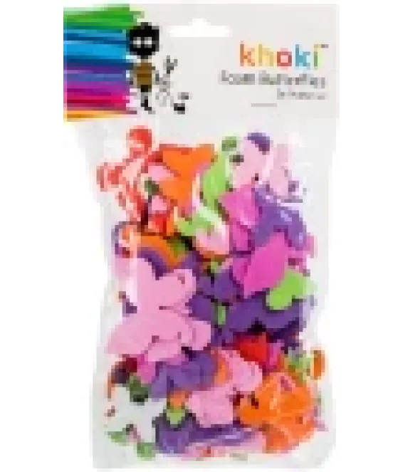 Butterflies Foam Khoki