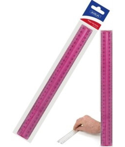 Ruler 30cm Finger Grip 30cm