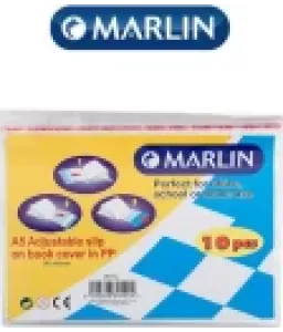 Book Covers A5 Slip-On 50mic 10's