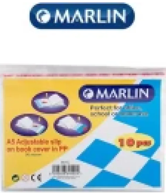 Book Covers A5 Slip-On 50mic 10's