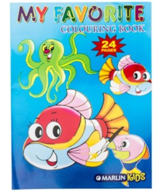 Colouring Bk My Favourite 24pg