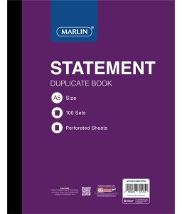 Pen Carbon A5 Statement Duplicate
