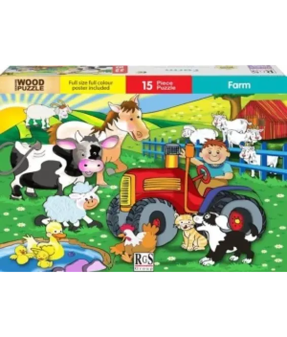 Farm 15 Piece Wooden