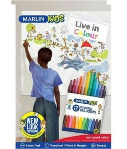 Exam Pad A4 80pg Punched