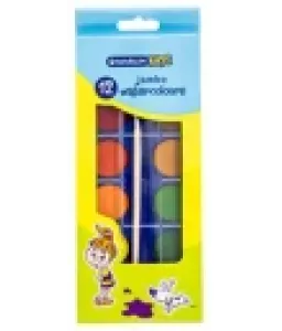 Paint Watercolours Marlin Jumbo 12 col