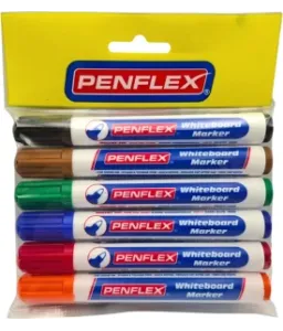 Whiteboard Marker Penflex 6's asst