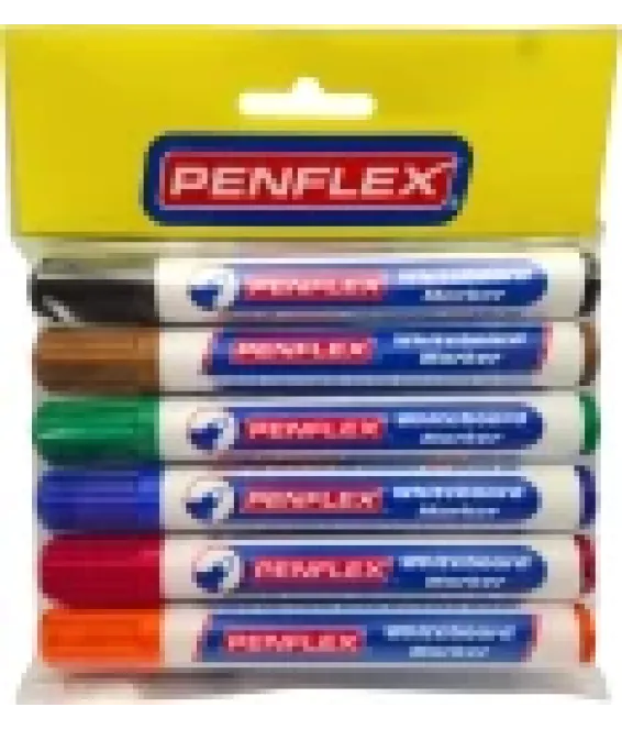 Whiteboard Marker Penflex 6's asst