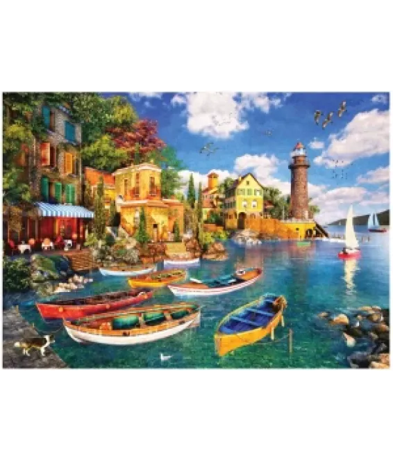 Puzzle 1500pc Med Light House