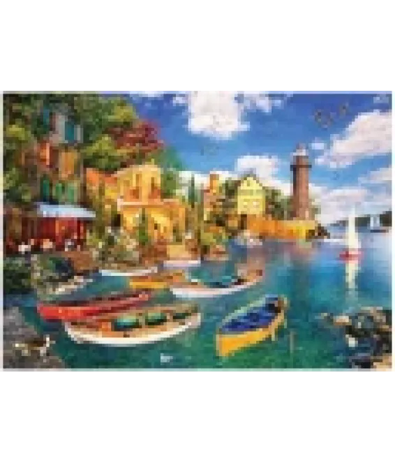 Puzzle 1500pc Med Light House