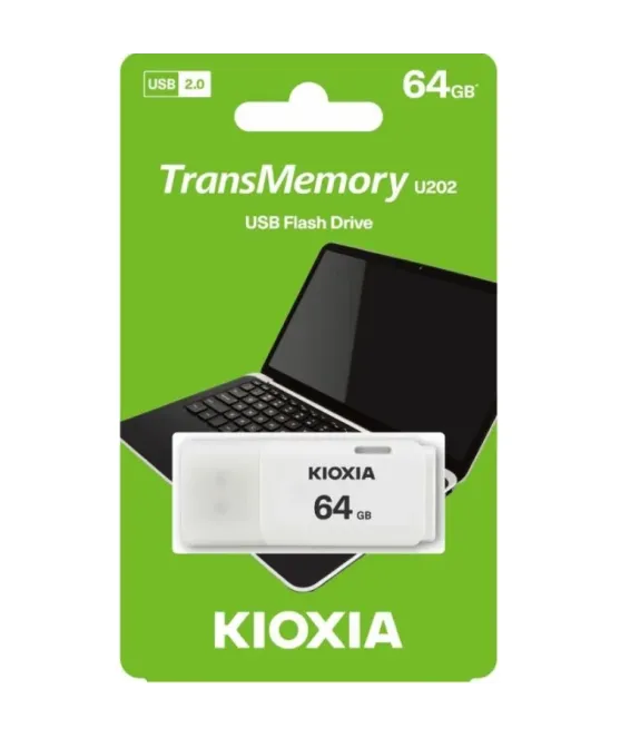 Memory Stick USB 2.0 Kioxia 64GB (White)