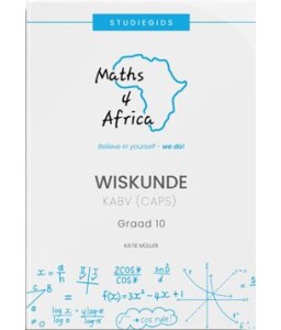 Maths 4 Afrika Afr Gr 10 Studiegids NUUT