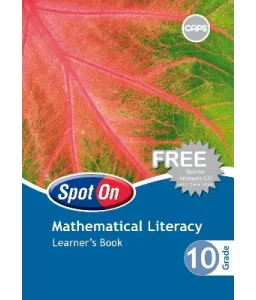 Spot On Maths Literacy Gr 10 LB CAPS