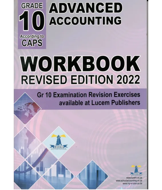 Advanced Accounting Gr 10 WB 2022 SALE