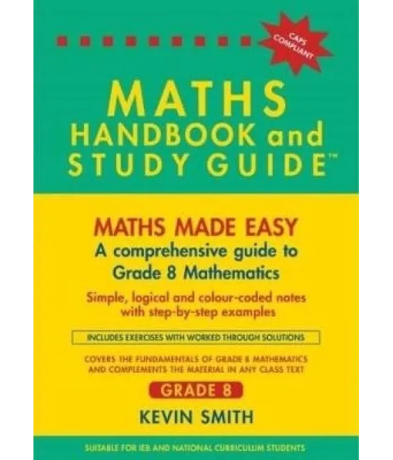 Maths Handbook & S/Guide Gr 8  CAPS