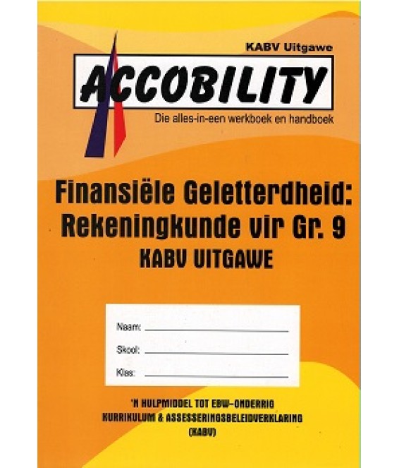 Rek vir Beginners Gr 9 Afr (Geel) 2 Jr