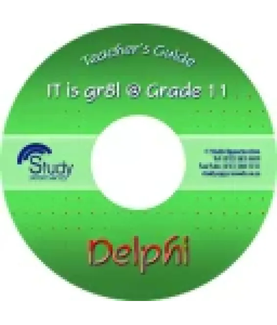 IT is gr8! @ Gr11 Delphi TG on CD