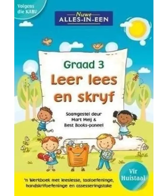 Nuwe Alles-in-Een Gr 3 HT Lees Skryf WB