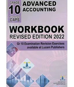 Advanced Accounting Gr 10 WB 2022 SALE