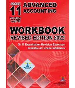 Advanced Accounting Gr 11 WB 2022