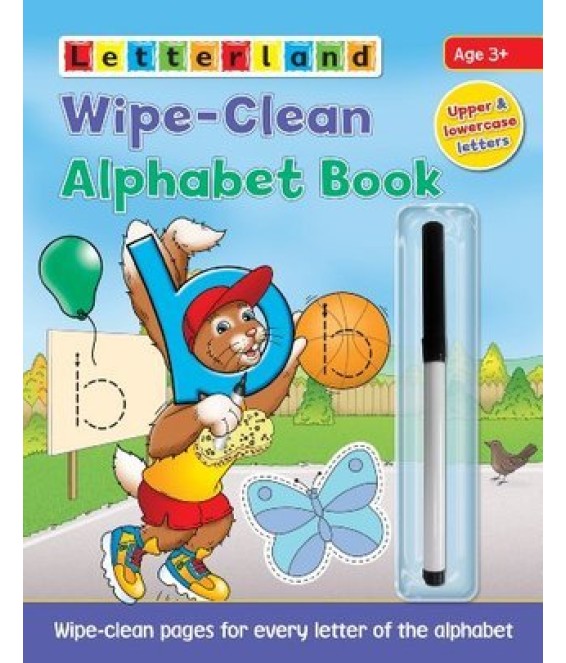 Letterland: Wipe Clean Alphabet Book