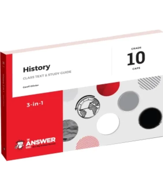 Answer Series History Gr 10 3 in 1 CAPS