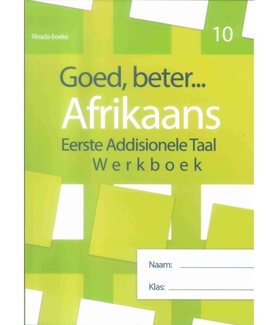 Goed Beter Afr EAT Gr 10 Werkboek 2022